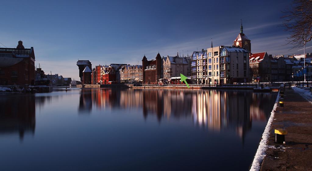 Gdansk Old Town River View Eksteriør bilde